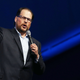 Salesforce CEO Marc Benioff speaks during the 2014 DreamForce conference on October 14, 2014 in San Francisco, California.